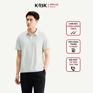 Áo Polo Nam KRIK Form Fitted Chất Liệu Cao Thiết Kế Cúc Áo Giả Kim Sang Trọng Lịch Lãm PL2206