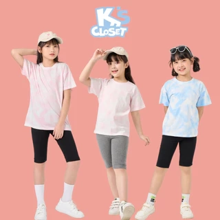 Quần Legging Dáng Ngắn K'S CLOSET Chất Liệu Co Giãn 4 Chiều Dành Cho Bé Gái Từ 10-55kg (2-14 Tuổi) KT34THS