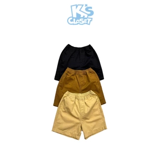 Quần Sooc K'S CLOSET Chất Liệu Vải Kaki Mềm Cho Bé Gái (2-14 tuổi) từ 10kg-50kg E127FIS