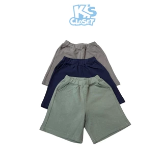 Quần Đùi K'S CLOSSET Chất Liệu Vải Cotton Cho Bé Trai (2-14 tuổi) từ 10kg - 55kg KT123FIS