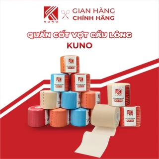 Quấn cốt vợt cầu lông KUNO, bảo vệ cốt vợt cầu lông dài 27m mềm mại, thấm hút mồ hôi
