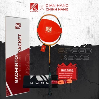 Vợt cầu lông 4U KUNO Speed K502 full carbon cao cấp, vợt cầu lông tấn công phản tạt được lựa chọn mức căng