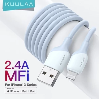 Cáp sạc USB KUULAA lightning MFi dài 1 mét thích hợp cho for iPhone 13 12 mini 8 7 6 Plus 5