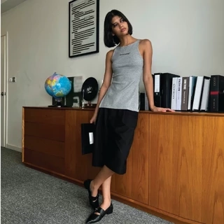 làminapparel - SIDE SLIT TANK TOP