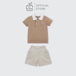 Bộ cộc tay La Pomme mềm mát chạm êm