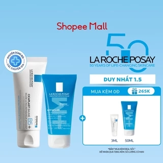 Bộ đôi làm sạch, làm dịu và phục hồi làn da đa công dụng La Roche-Posay Cicaplast Baume B5+ 100ml