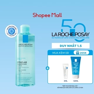 Nước tẩy trang làm sạch sâu cho da nhạy cảm La Roche-Posay Micellar Water Sensitive Skin 400ml