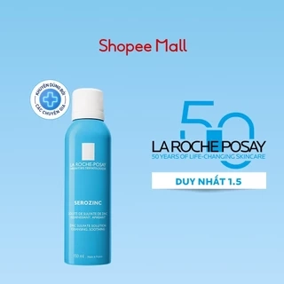 Xịt khoáng giúp làm sạch & làm dịu cho da dầu mụn La Roche Posay Serozinc 150ML