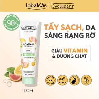 Tẩy tế bào chết mặt Evoluderm dịu nhẹ làm sạch sâu lỗ chân lông, nuôi dưỡng da tươi trẻ 150g