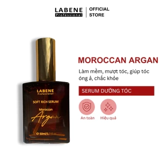 Serum Tinh Dầu Dưỡng Tóc Moroccan Argan 50ml, Làm Mềm Mượt, Dưỡng Ẩm ,Giúp Tóc Óng Ả Chắc Khỏe | LABENE OFFICIAL