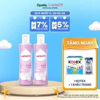 Bộ 2 chai Dung Dịch Vệ Sinh Phụ nữ Lactacyd Odor Fresh Ngăn Mùi 24H 250ml/chai