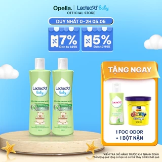 Bộ 2 Chai Sữa Tắm Gội Trẻ Em Lactacyd Baby Extra Milky Làm Sạch Dịu Nhẹ và Dưỡng Ẩm Vượt Trội Size Jumbo 800ml