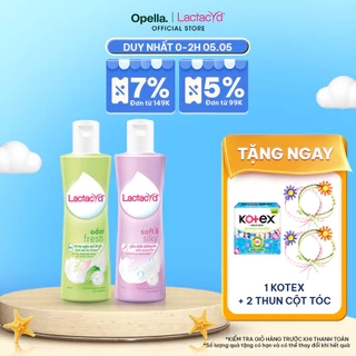 Bộ Dung Dịch Vệ Sinh Phụ Nữ Lactacyd Odor Fresh Ngăn Mùi 24H 250ml + Pro Sensitive Cho Da Nhạy Cảm 250ml
