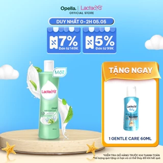 Dung Dịch Vệ Sinh Phụ Nữ Lactacyd Cool Sensation 250ml Mát Lạnh & Sạch Thoáng Dài Lâu