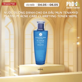 Nước Dưỡng Dành Cho Da Dầu Mụn Tenamyd Platinum Acne Care Clarifying Toner 140ml