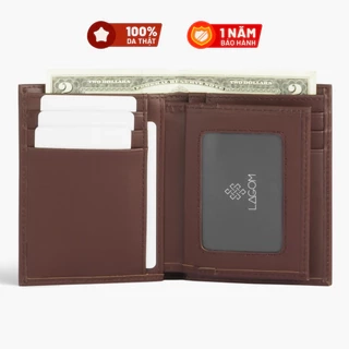 Ví Nam Da Thật LAGOM Tidy Wallet - Dáng Ngang