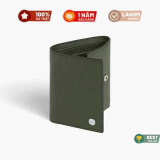 Ví nam nữ Da thật LAGOM - Season Trifold Wallet - gập ba