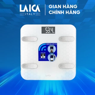Cân điện tử sức khỏe LAICA PS7011 đo 6 chỉ số, HOMCA S7 đo 14 chỉ số cơ thể kết nối bluetooth