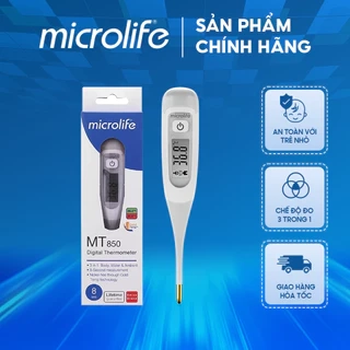 Nhiệt kế điện tử đầu dẻo Microlife MT850, bảo hành trọn đời - 01 chiếc