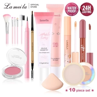 Bộ làm đẹp mỹ phẩm Lameila 10 miếng chống mồ hôi lâu trôi