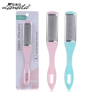 Dụng cụ chà gót chân LAMEILA thiết kế hai mặt bằng thép không gỉ