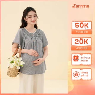 Áo sơ mi, áo bầu Noa Shirt chất liệu thô mềm thấm hút mồ hôi phong cách thanh lịch, năng động thiết kế by L'amme
