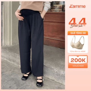 Quần bầu Haili Pant dáng rộng với chất chéo hàn, thấm hút mồ hôi tốt phù hợp đi chơi đi làm thiết kế bởi L'AMME