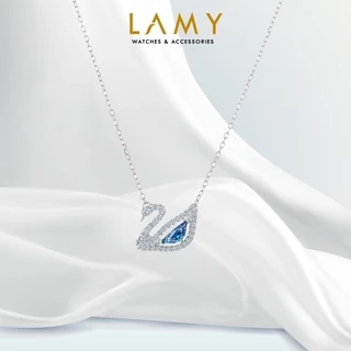 Dây chuyền thiên nga LAMY Crystal Swan Necklace Blue 6042