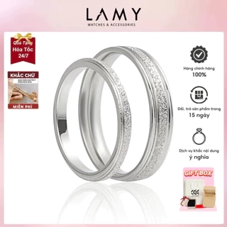 Nhẫn cặp đôi CDE Milgrain Silver Ring CDE8003SV & CDE8004SV