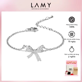 Vòng tay nữ LAMY Bow Silver Bracelet 2030