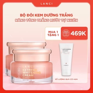 Combo 2 Kem dưỡng trắng da LANCI trắng mướt mịn màng, da sáng đều màu 50ml x2