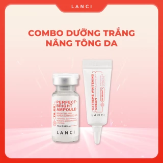Combo 7 Ngày Trắng Bật Tone LANCI mờ thâm nám, dưỡng ẩm sáng da 10ml
