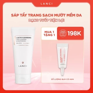 Sáp tẩy trang LANCI làm sạch sâu giảm mụn đầu đen, da mịn mướt không khô căng 100g