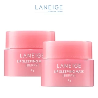 Bộ 2 Mặt nạ ngủ cho môi LANEIGE Lip Sleeping Mask Berry 3g x 2