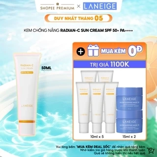 Kem chống nắng Laneige Radian-C Sun Cream SPF 50+ PA++++ 50ML
