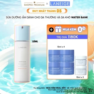 Sữa Dưỡng Ẩm Cho Da Thường Da Khô Laneige Water Bank Blue HA Emulsion 120ml