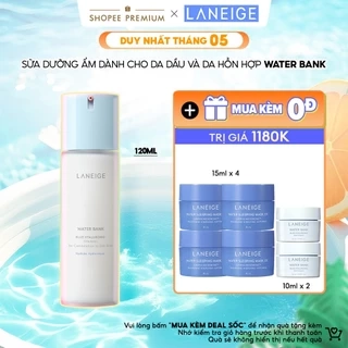 Sữa Dưỡng Phục Hồi Và Cân Bằng Độ Ẩm Chuyên Sâu Laneige Water Bank Blue HA Emulsion Oily 120ml