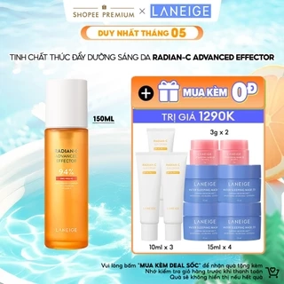Tinh chất cao cấp thúc đẩy sáng da Laneige Radian-C Advanced Effector 150ml