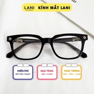 Gọng kính cận dáng vuông cá tính LANI 30163 - Lắp mắt cận theo yêu cầu