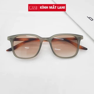 Kính mát nam nữ LANI chống tia UV400 nhựa dẻo dáng vuông màu sắc thời trang 16006