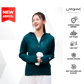 Áo Chống Nắng Nữ Coolair Laroma| UPF50+ | Vải Thơm | Làm Mát | Thời Trang | Đa Dụng