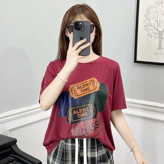 Áo Thun Nữ Laroma 04 | Mềm Mát - Thấm Hút Mồ Hôi - An Toàn Cho Da - Bền Bỉ