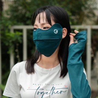 LAROMA khẩu trang chống nắng 2 lớp UPF50+ | Làm mát | Vải thơm | Kháng khuẩn