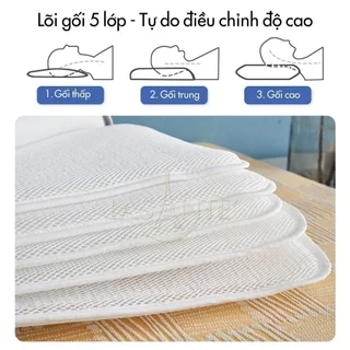 Lõi gối Multi - layer Cooling 6D Massage Lasante