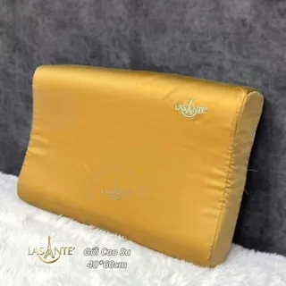 Vỏ Gối Cao Su 40x60x9cm Chất Liêu Tencel 100s Mát Lạnh, Thấm Hút, Bền Màu Lasante