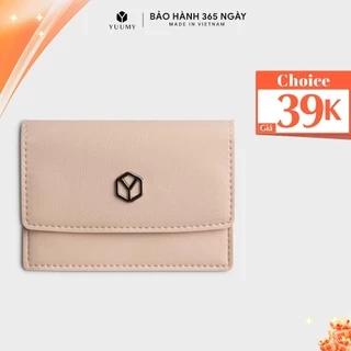 Ví Yuumy (Thời trang nữ dáng ngắn nắp gập - Ví da Seasand YV100)