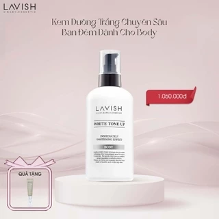 Kem dưỡng trắng body Ban Đêm LAVISH H BABY 250ml