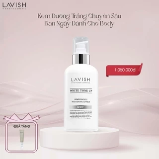 Kem dưỡng trắng body ban ngày Lavish H Baby 250ml