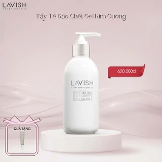 TẨY TẾ BÀO DA MẶT VÀ TOÀN THÂN BỘT KIM CƯƠNG LAVISH H BABY 250ml