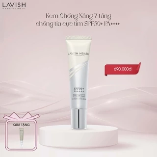 UV PROTECTIVE CREAM / KEM CHỐNG NẮNG QUANG PHỔ RỘNG SPF 50+ PA++++ LAVISH 35ml